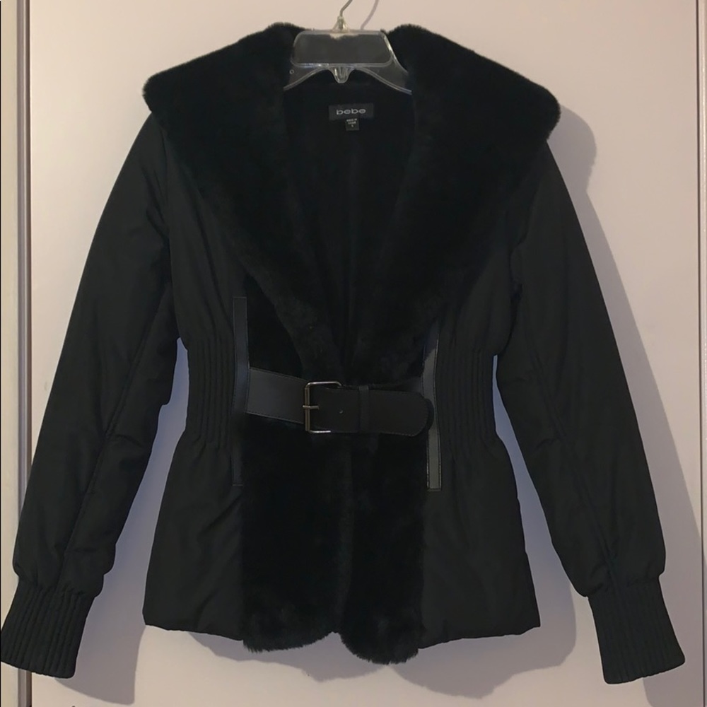 Bebe Jacket With Faux Fur - image 1